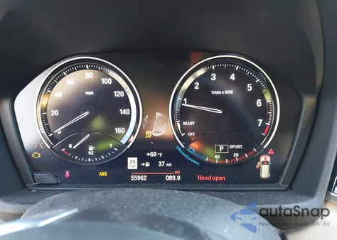 2022 BMW X1 xDrive28I from USA, damaged, VIN WBXJG9C03N5V21453